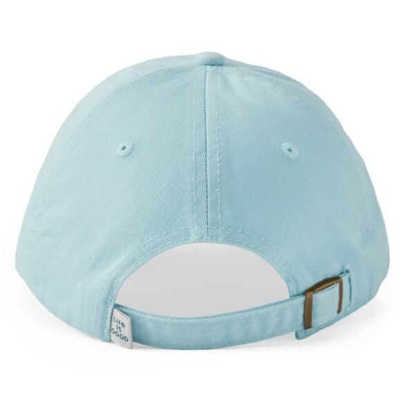 Life is Good Flip Flops Beach Blue 6 Panel Cap Unisex OSFM NWT - Picture 4 of 6